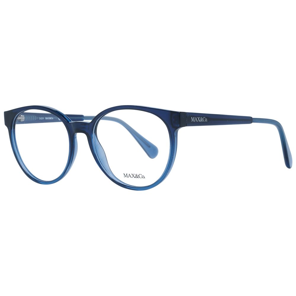 Blue Women Glasses Frame Max & Co