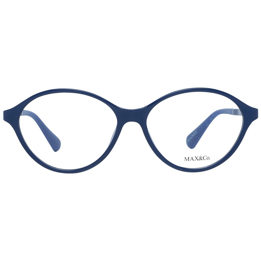 Blue Women Glasses Frame Max & Co