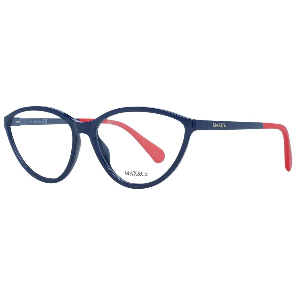 Blue Women Glasses Frame Max & Co