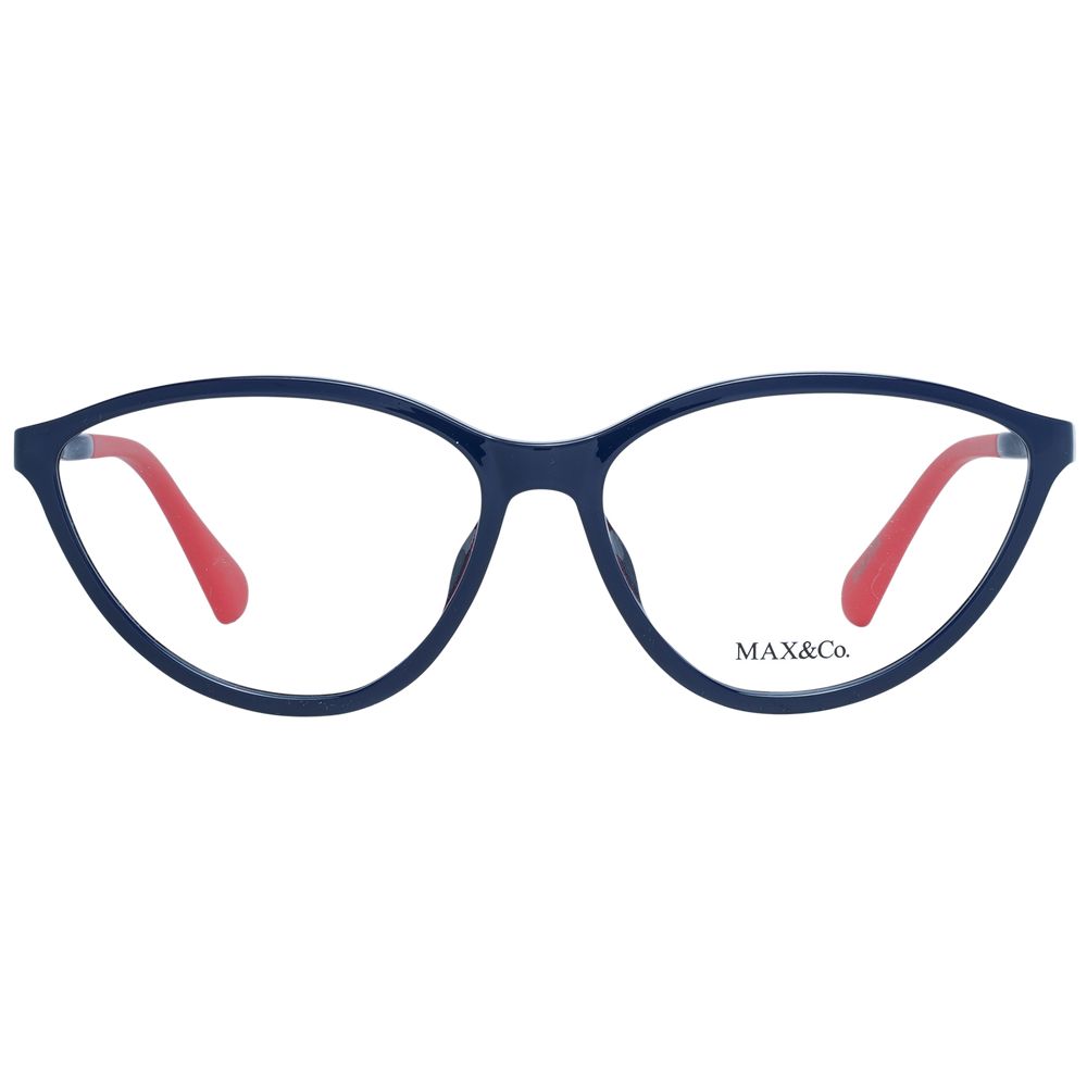 Blue Women Glasses Frame Max & Co