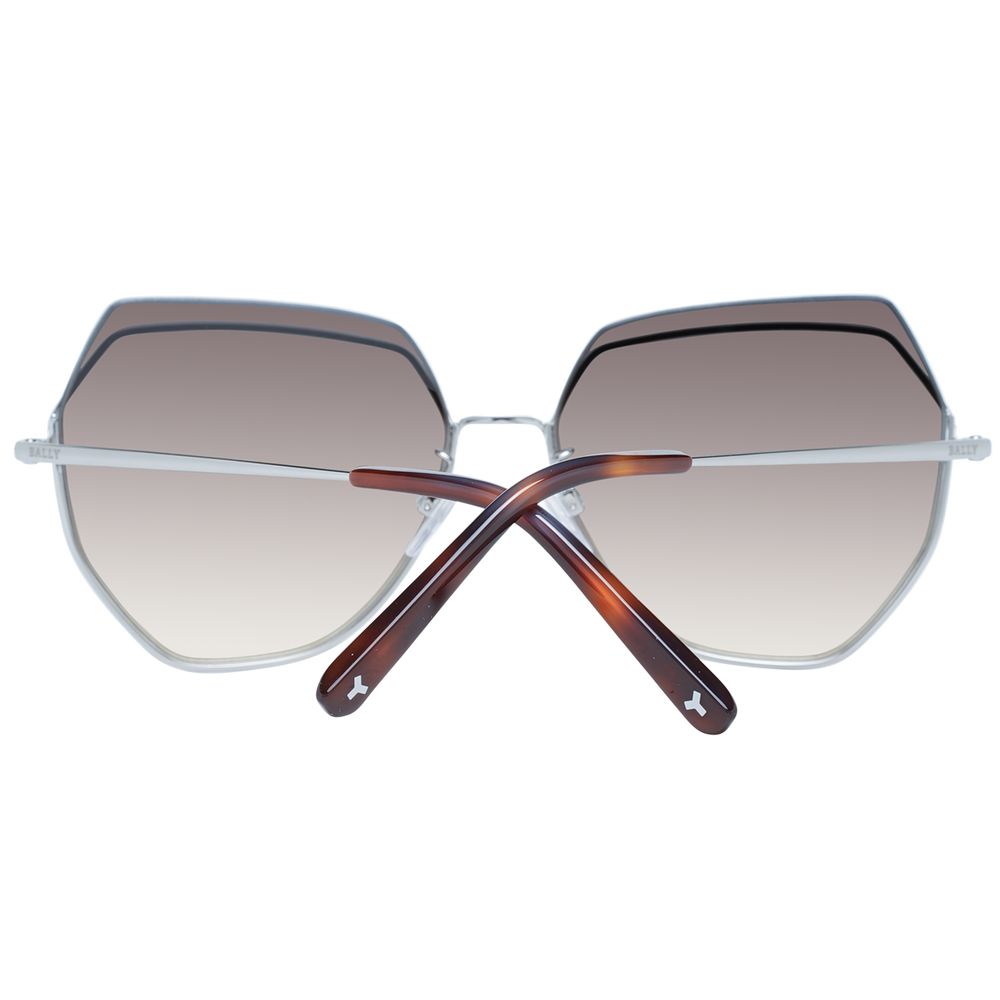 Silver Women Sunglass Bally