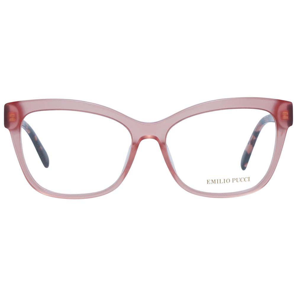 Pink Women Glasses Frame Emilio Pucci