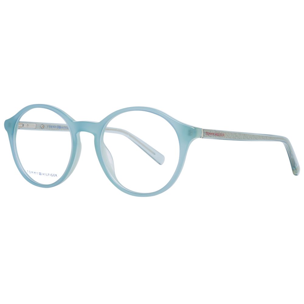 Blue Women Glasses Frame Tommy Hilfiger