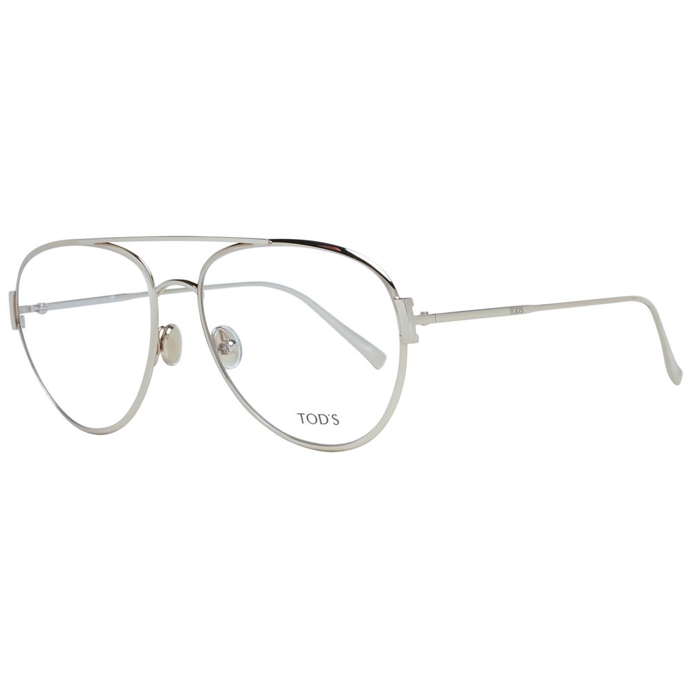 Gold Women Glasses Frame Tod's