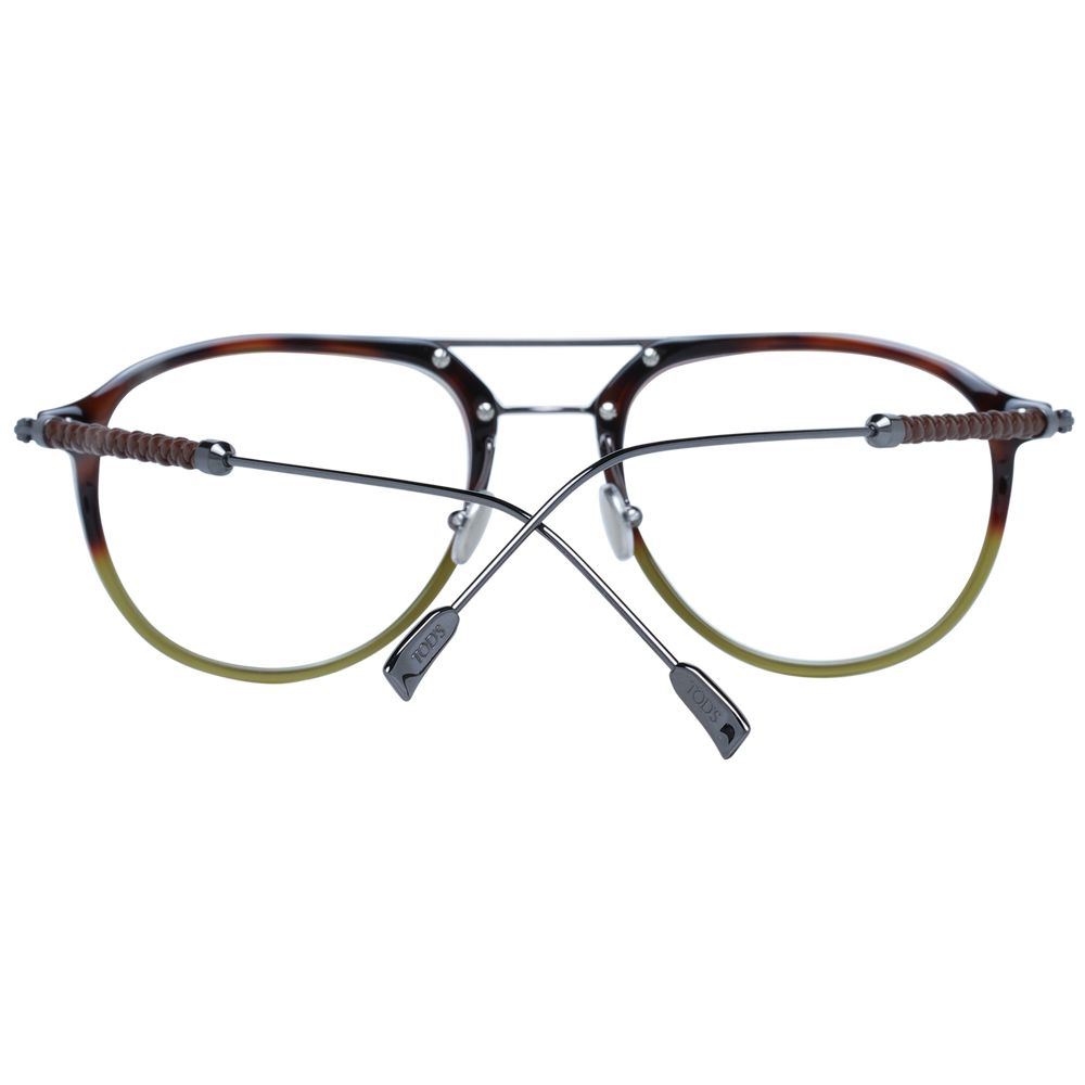 Brown Men Glasses Frame Tod's