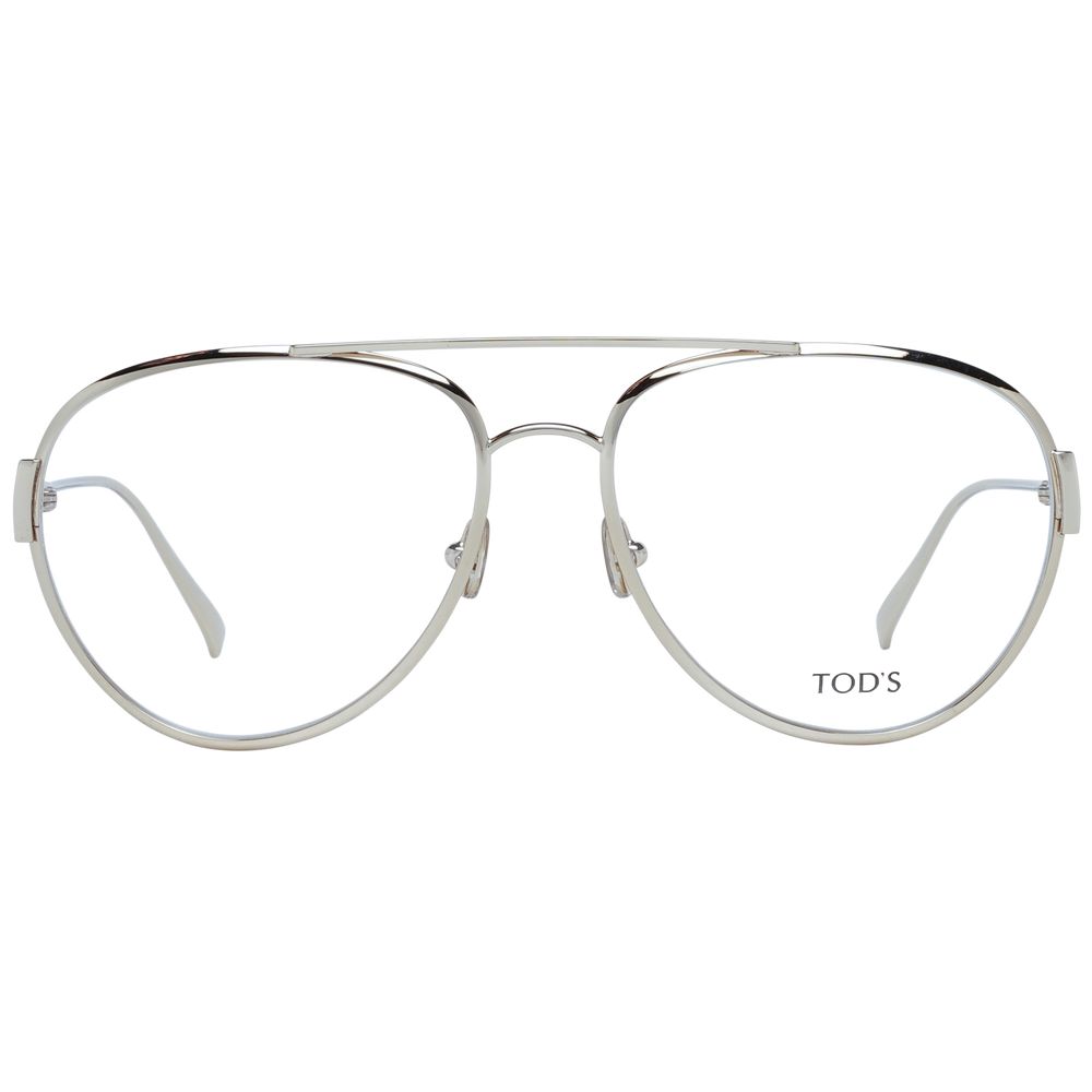 Gold Women Glasses Frame Tod's