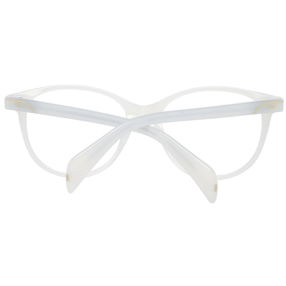 Cream Women Glasses Frame Maje