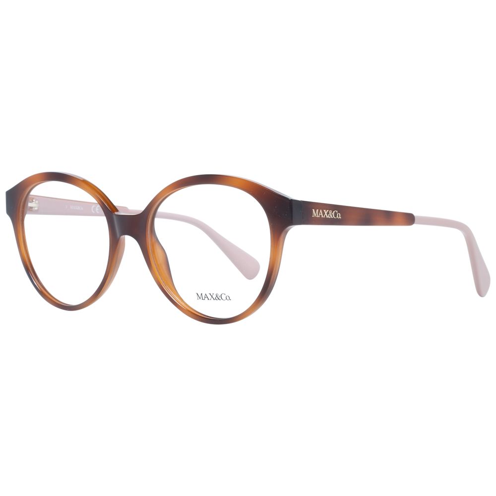 Brown Women Glasses Frame Max & Co