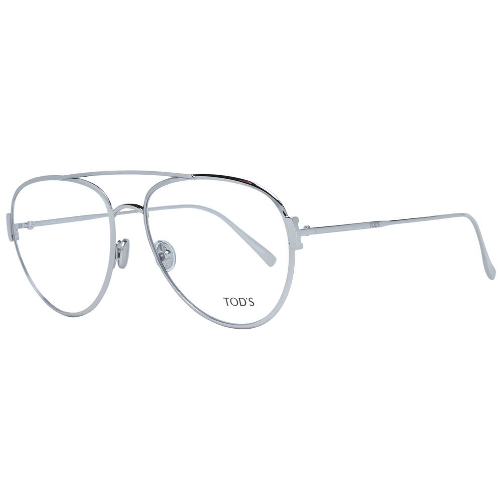 Silver Women Glasses Frame Tod's