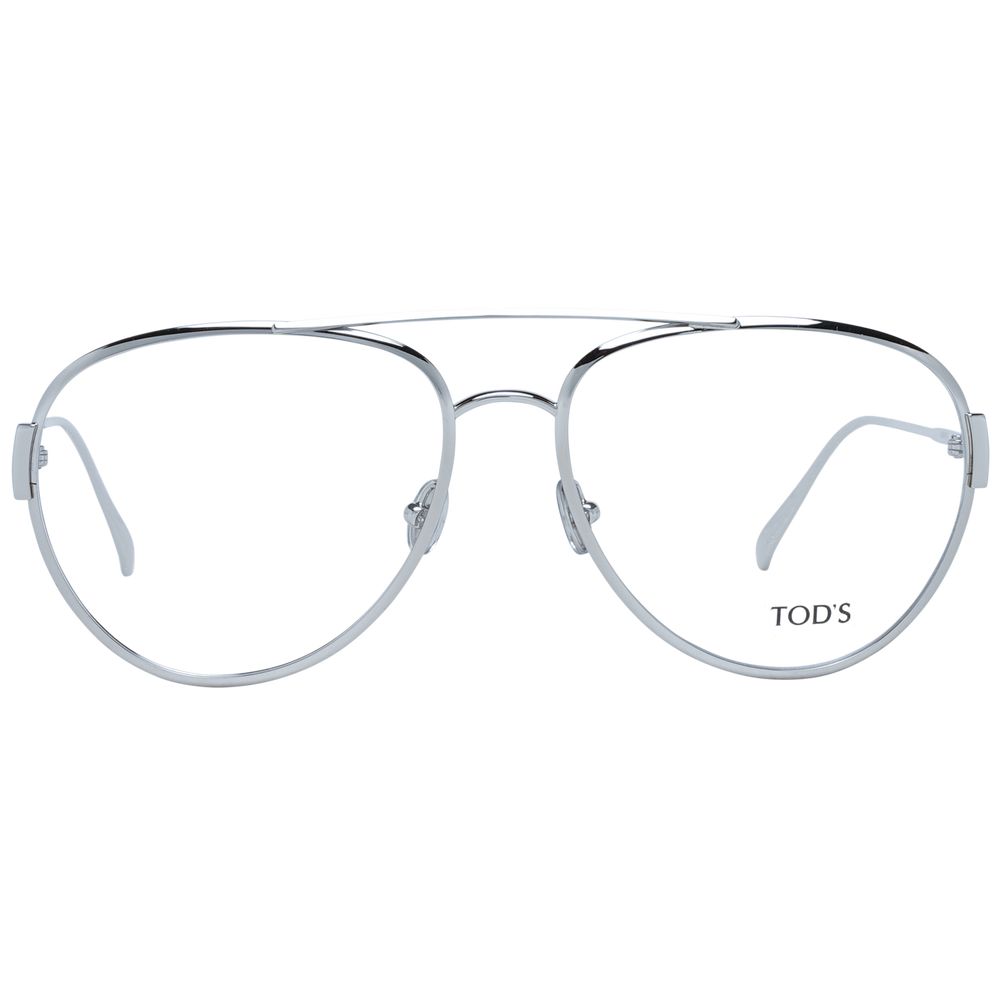 Silver Women Glasses Frame Tod's