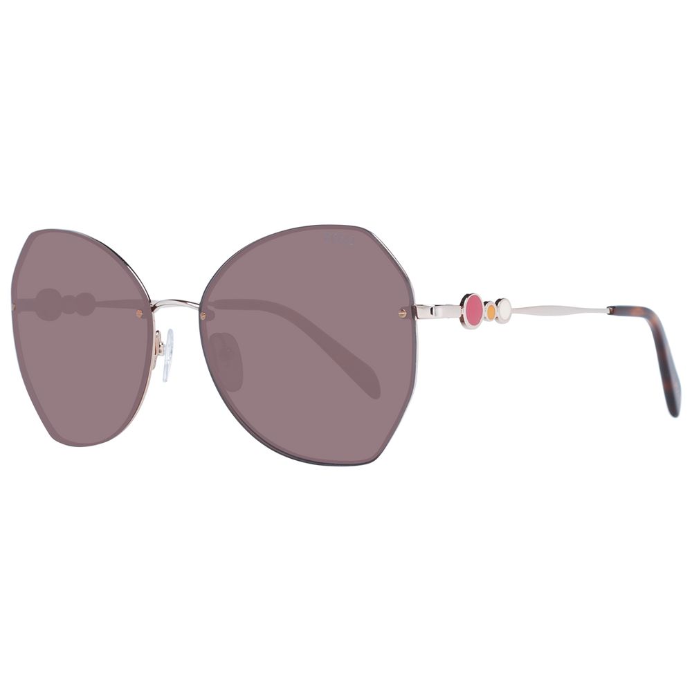 Rose Gold Women Sunglass Emilio Pucci