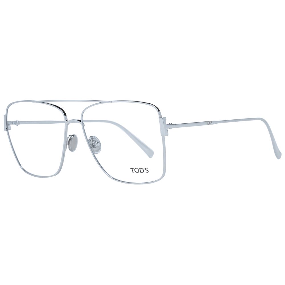 Silver Women Glasses Frame Tod's