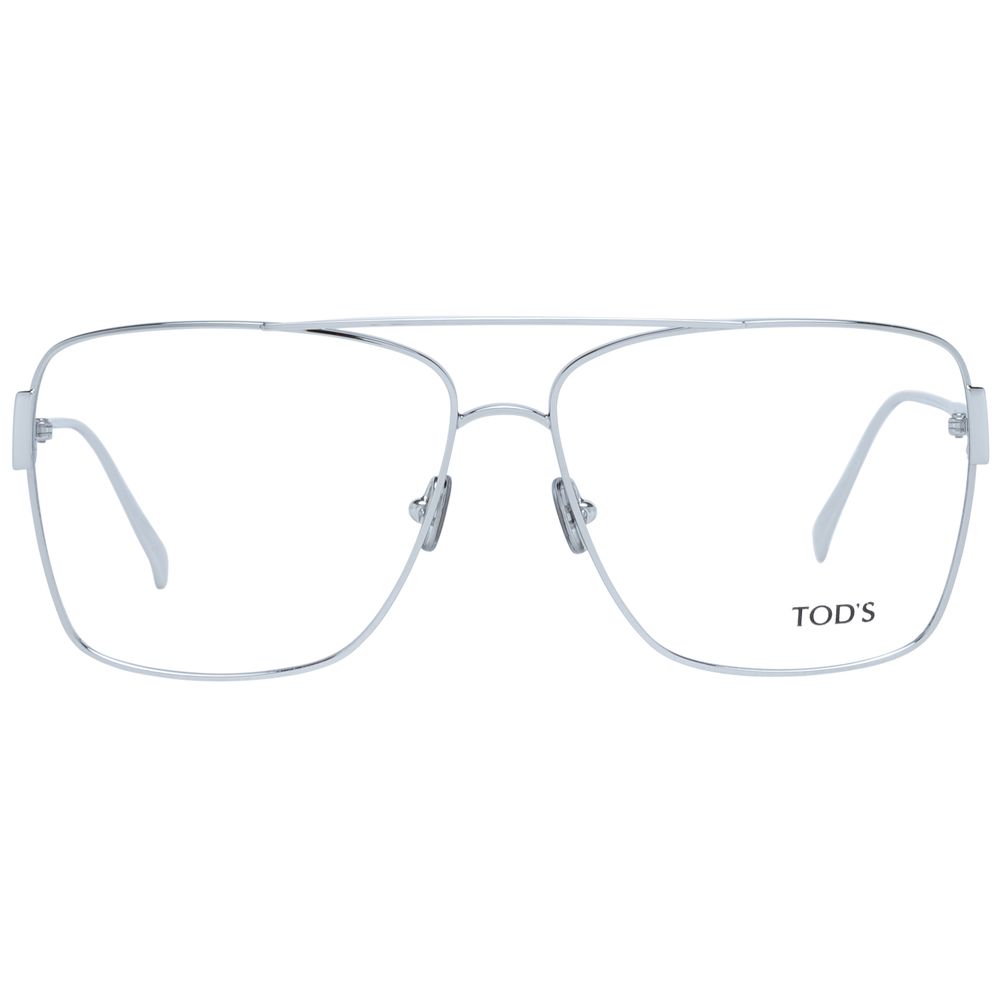 Silver Women Glasses Frame Tod's