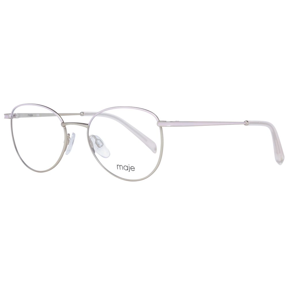 Gold Women Glasses Frame Maje