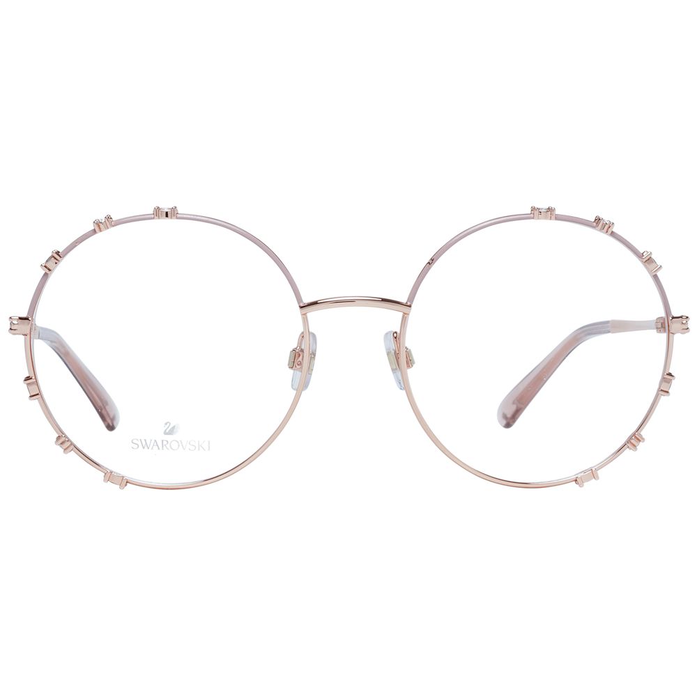 Pink Women Glasses Frame Swarovski