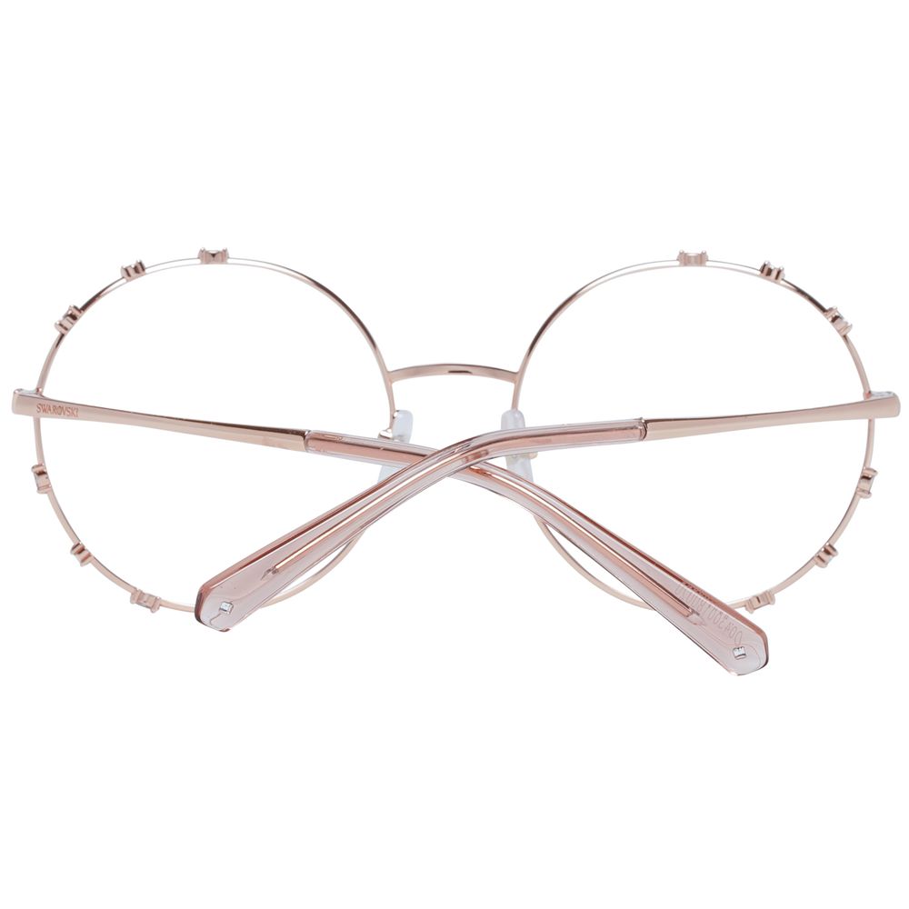 Pink Women Glasses Frame Swarovski