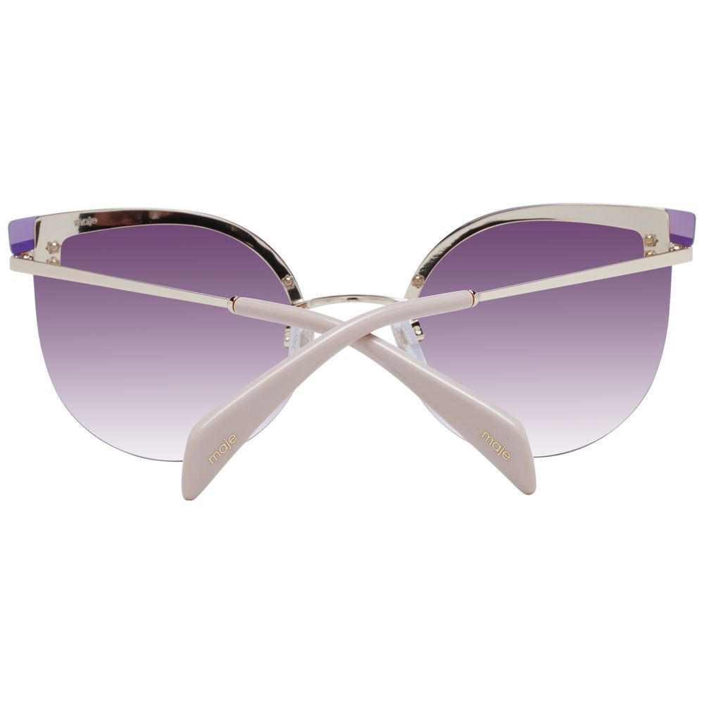 Gold Women Sunglass Maje