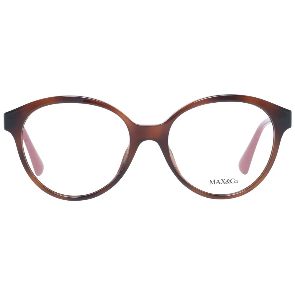 Brown Women Glasses Frame Max & Co