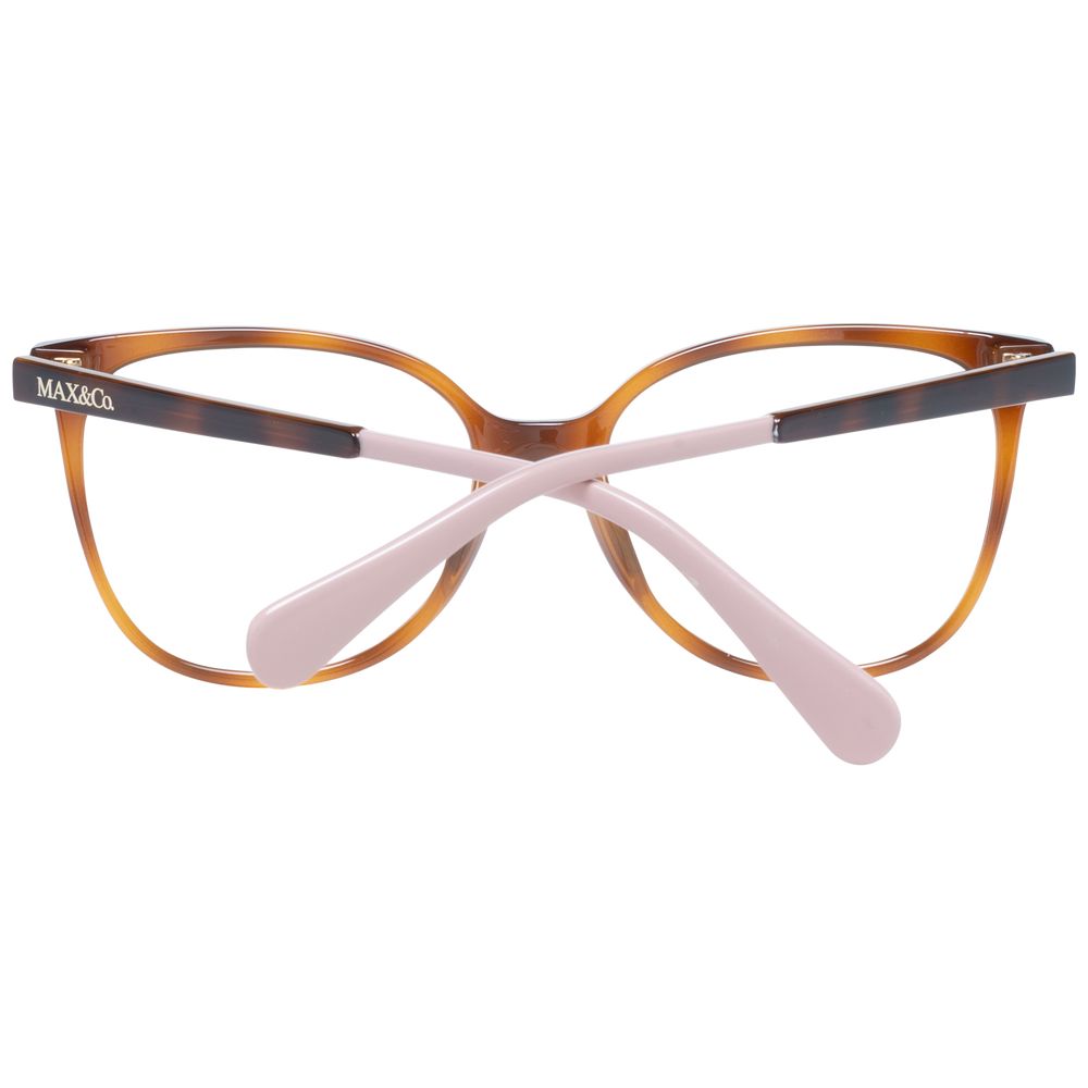 Brown Women Glasses Frame Max & Co