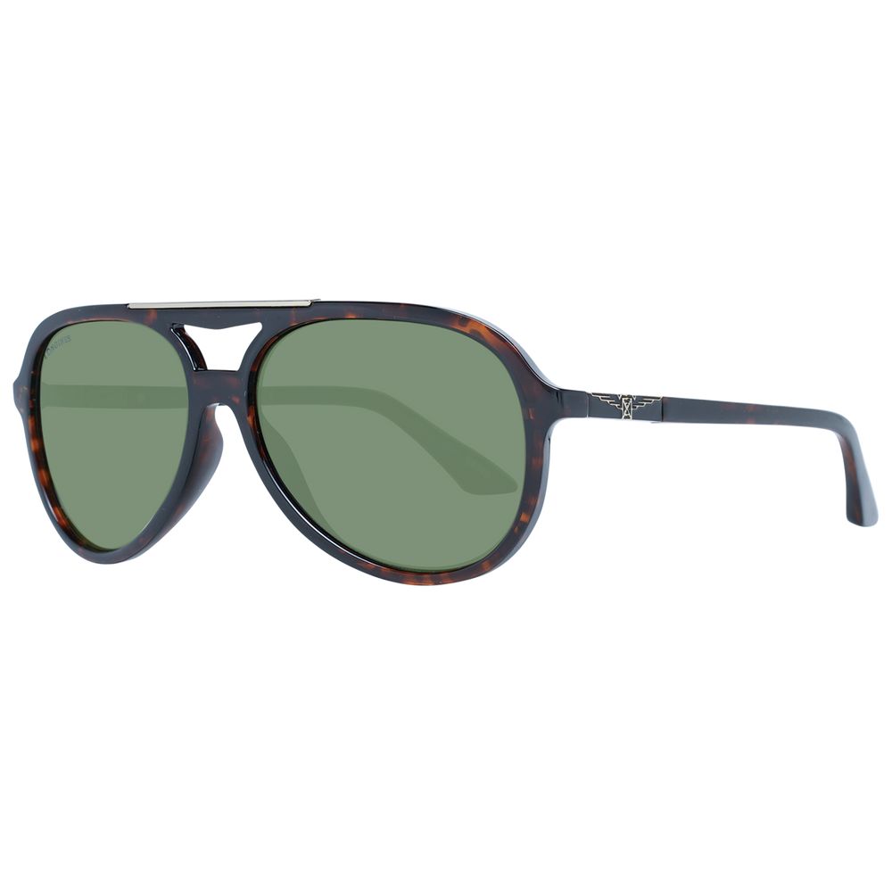 Brown Men Sunglass Longines