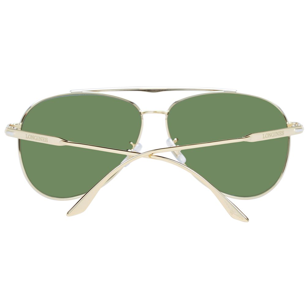 Gold Men Sunglass Longines