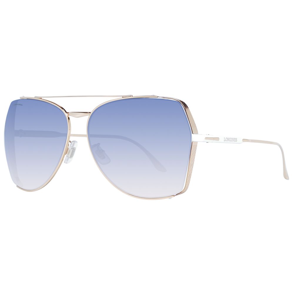Gold Women Sunglass Longines