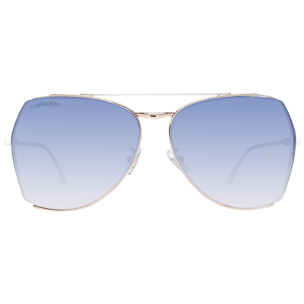 Gold Women Sunglass Longines