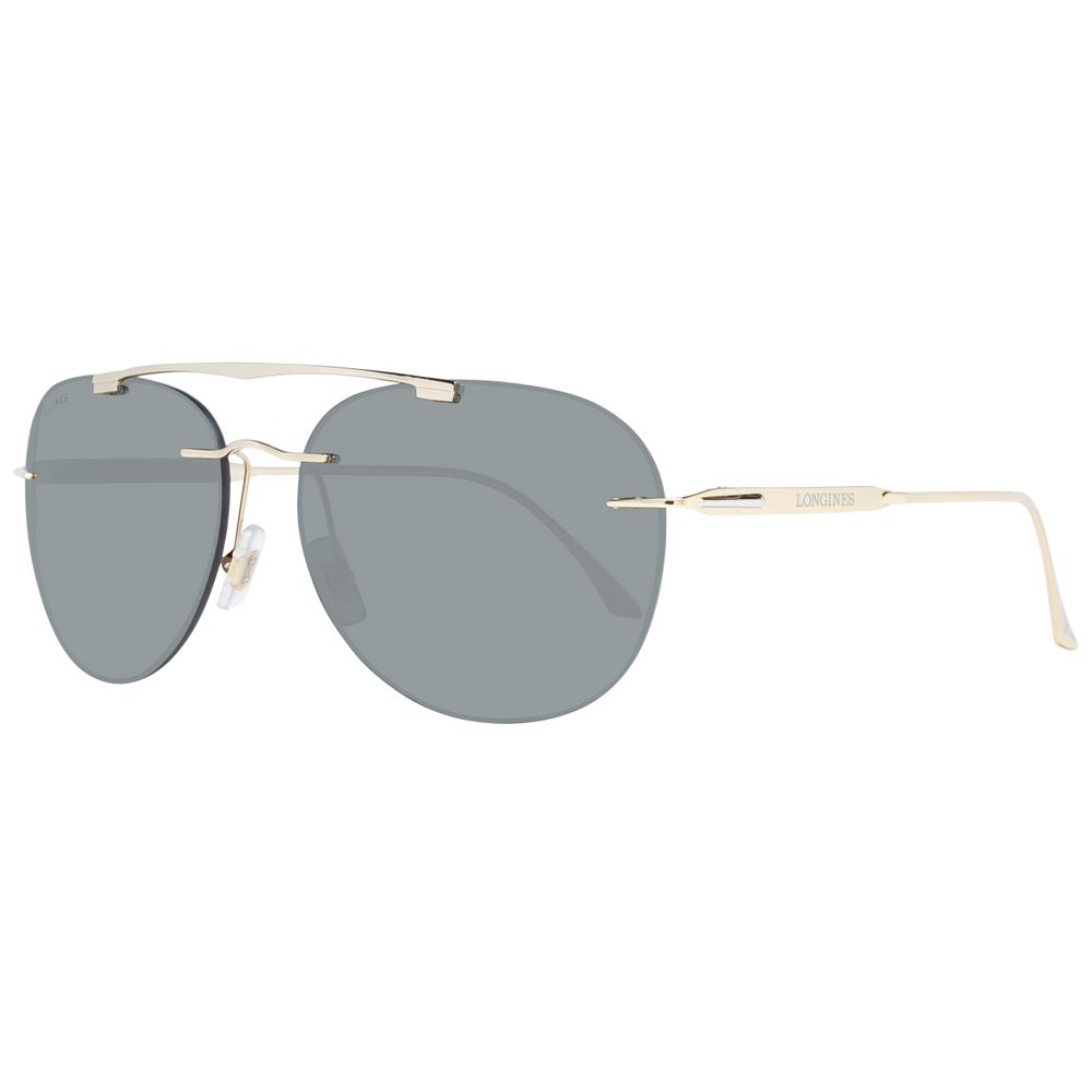 Gold Men Sunglass Longines