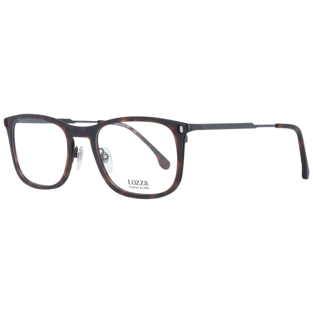 Brown Men Glasses Frame Lozza