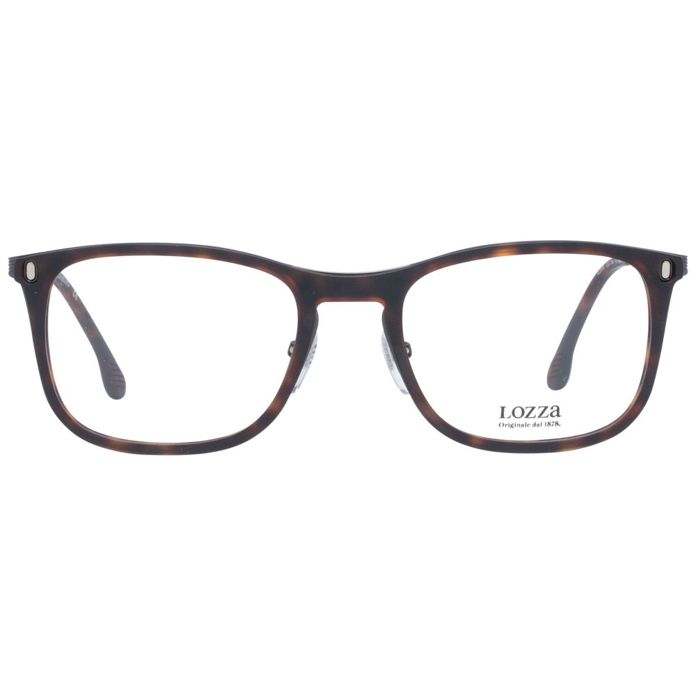 Brown Men Glasses Frame Lozza