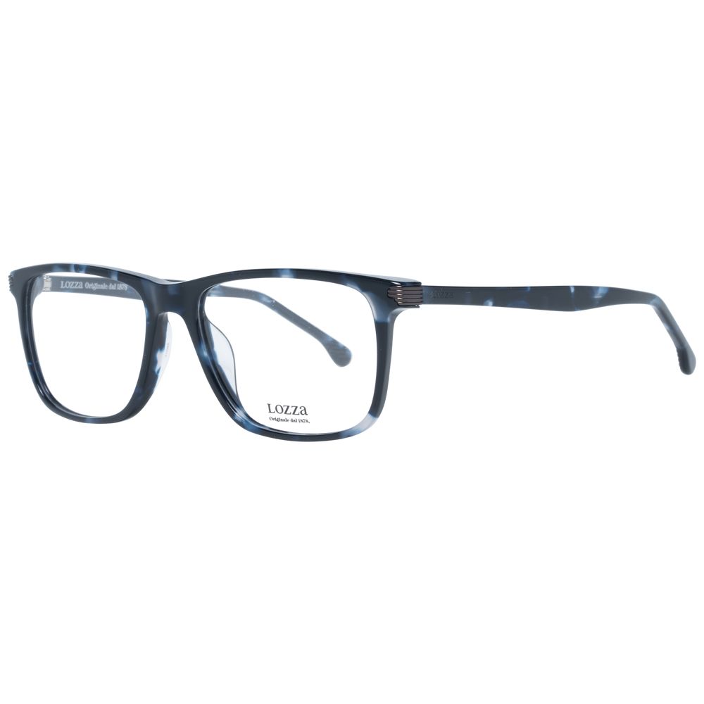 Blue Men Glasses Frame Lozza