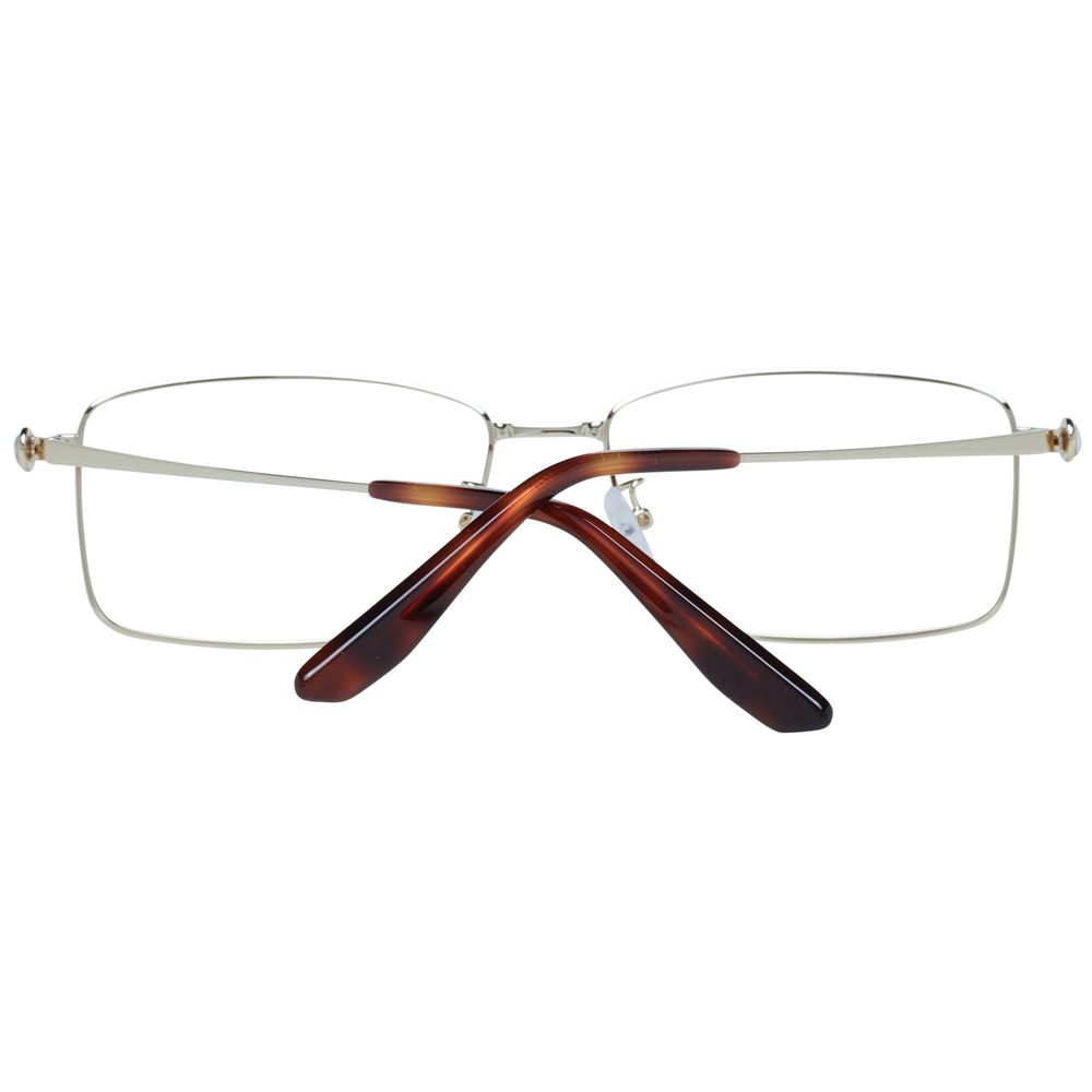 Gold Men Glasses Frame BMW