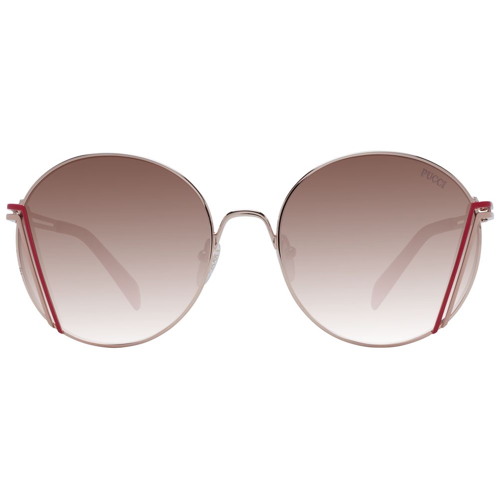 Rose Gold Women Sunglass Emilio Pucci