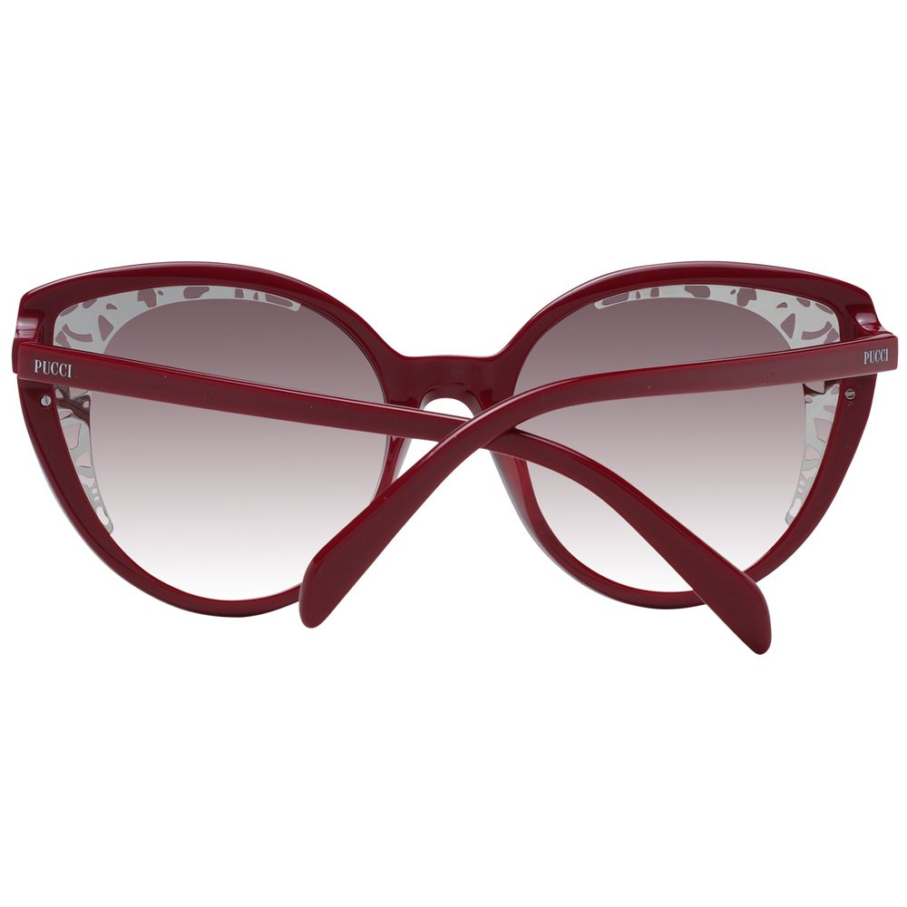 Red Women Sunglass Emilio Pucci