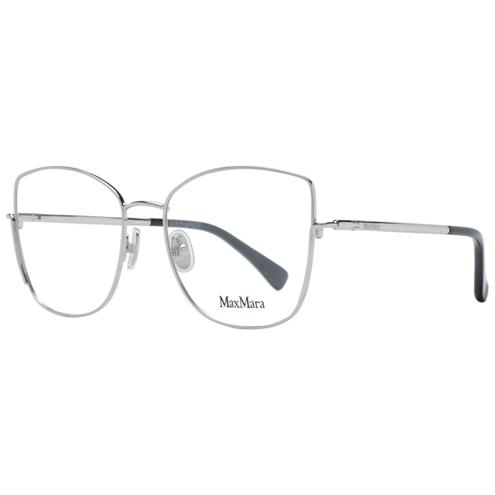 Silver Women Glasses Frame Max Mara