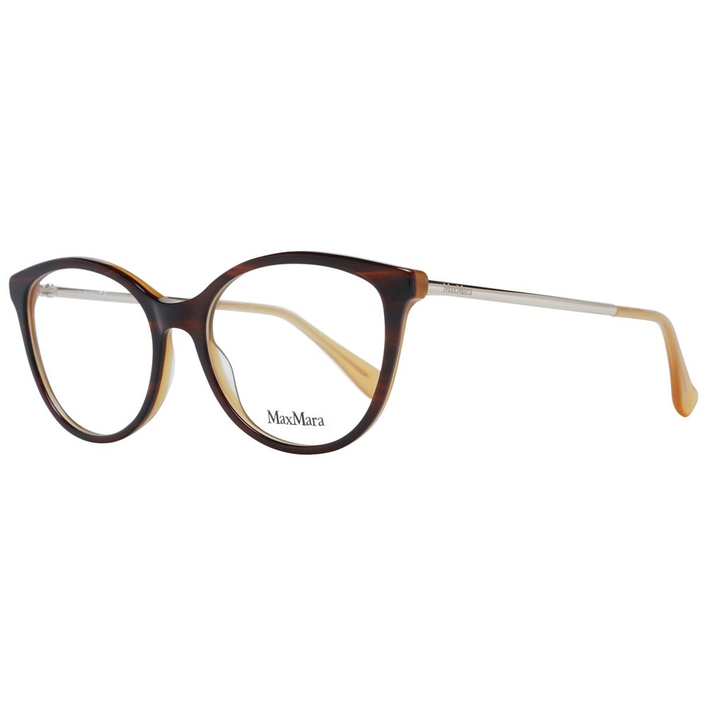 Brown Women Glasses Frame Max Mara