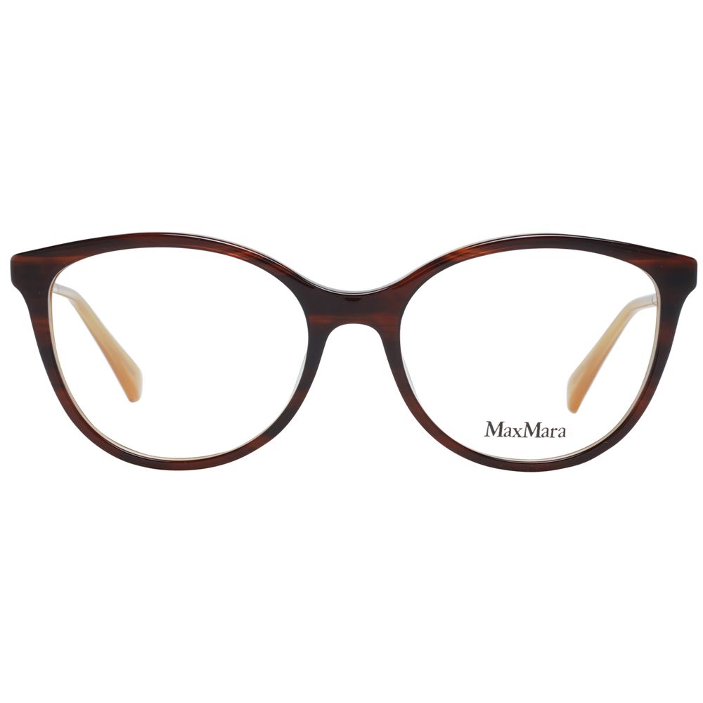 Brown Women Glasses Frame Max Mara