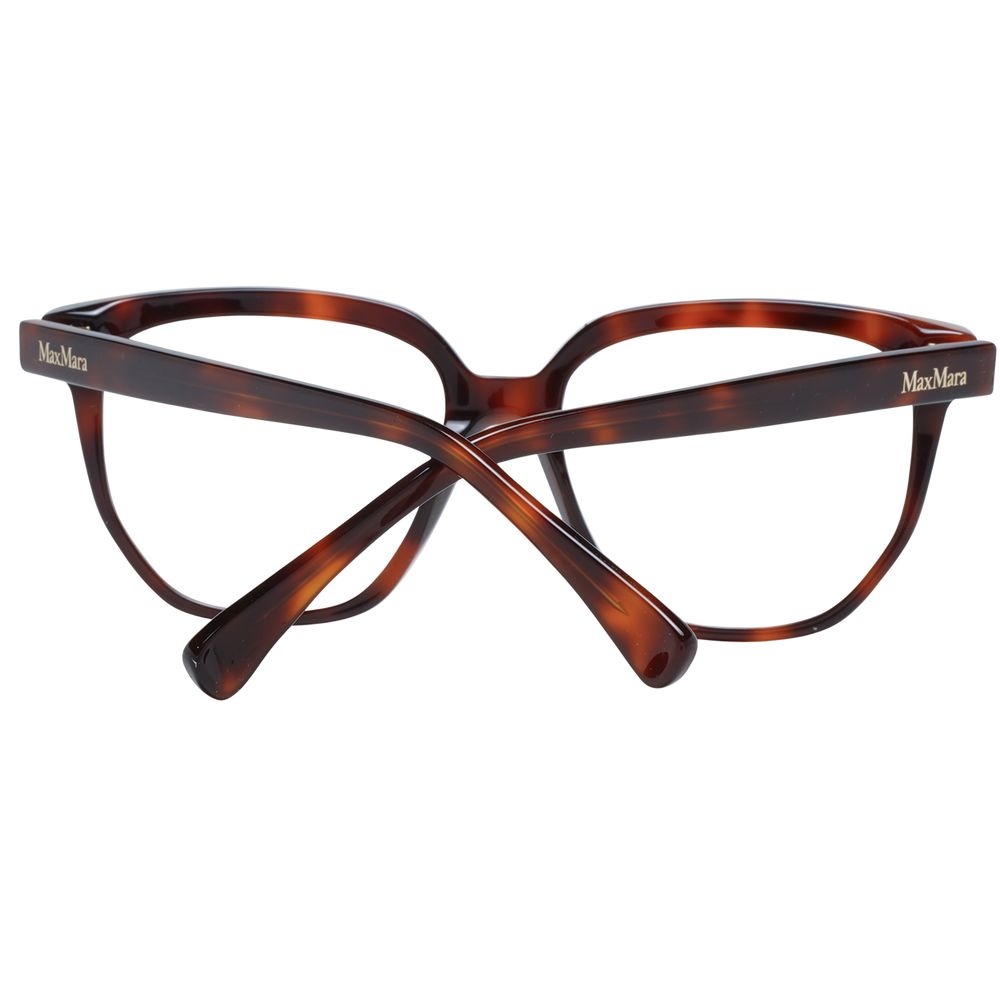 Brown Women Glasses Frame Max Mara
