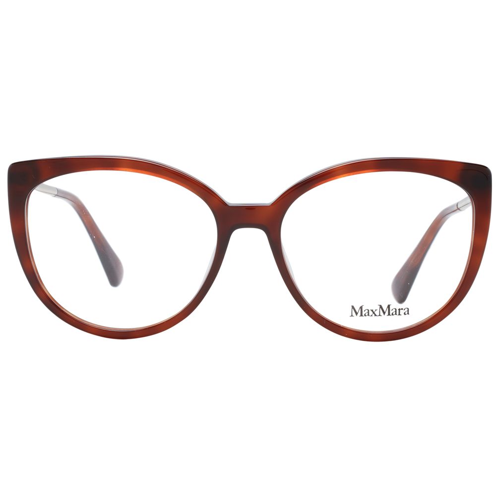 Brown Women Glasses Frame Max Mara