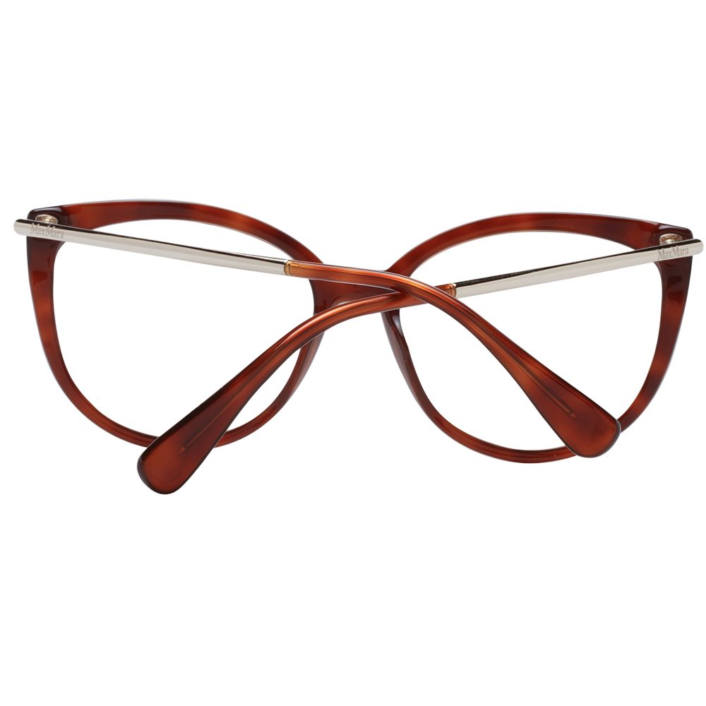 Brown Women Glasses Frame Max Mara
