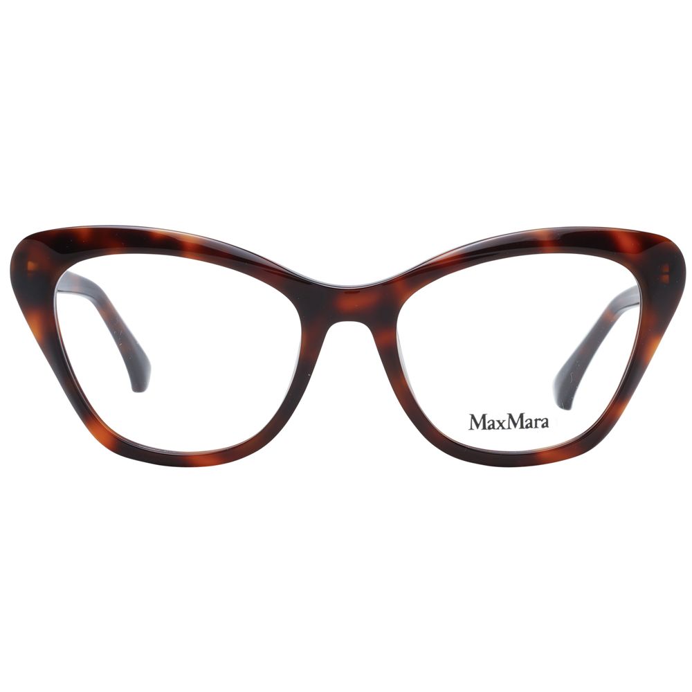 Brown Women Glasses Frame Max Mara
