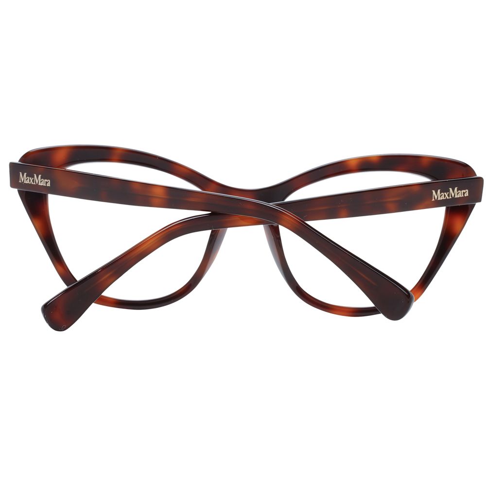 Brown Women Glasses Frame Max Mara
