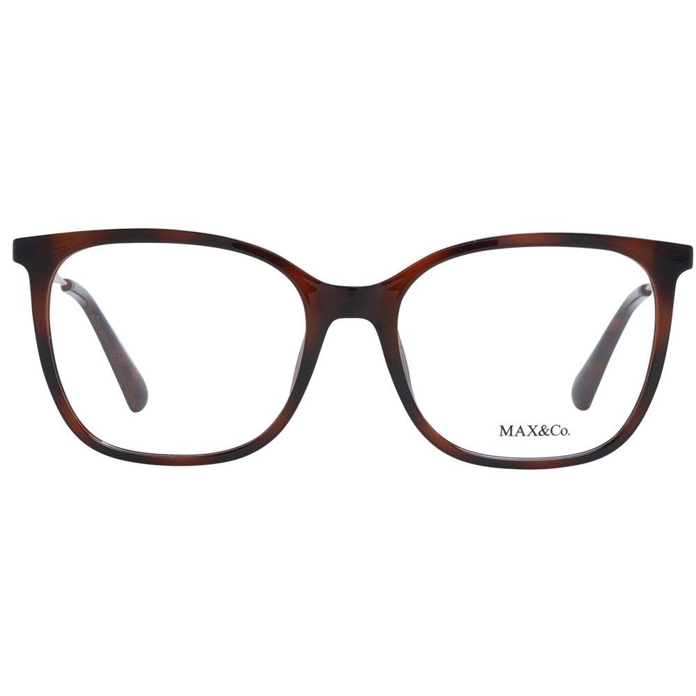 Brown Women Glasses Frame Max & Co