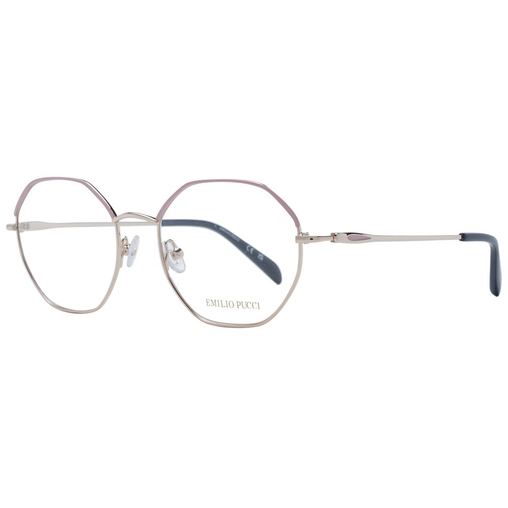 Pink Women Glasses Frame Emilio Pucci