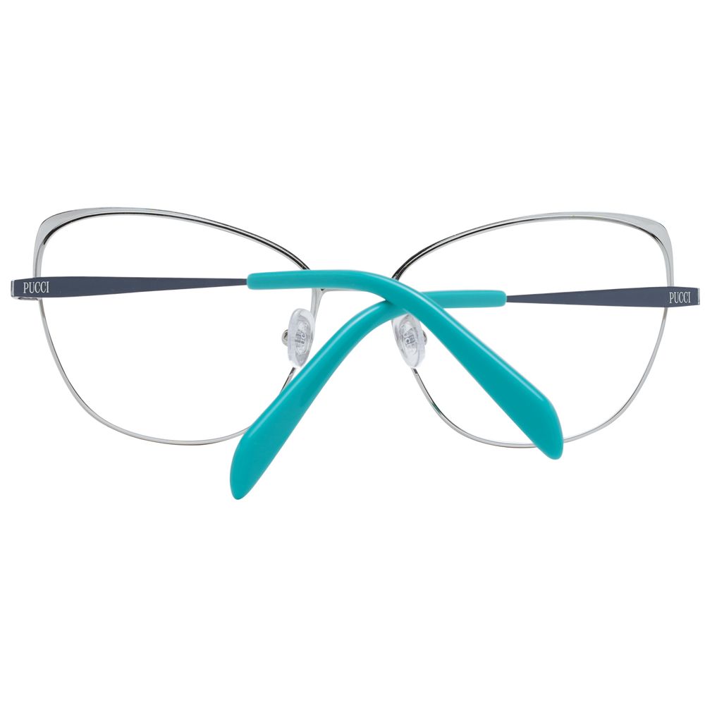 Blue Women Glasses Frame Emilio Pucci