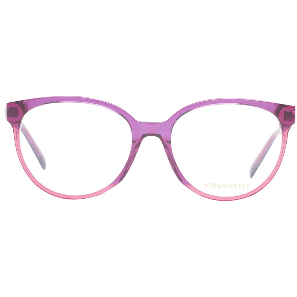 Purple Women Glasses Frame Emilio Pucci