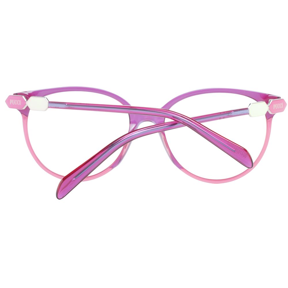 Purple Women Glasses Frame Emilio Pucci