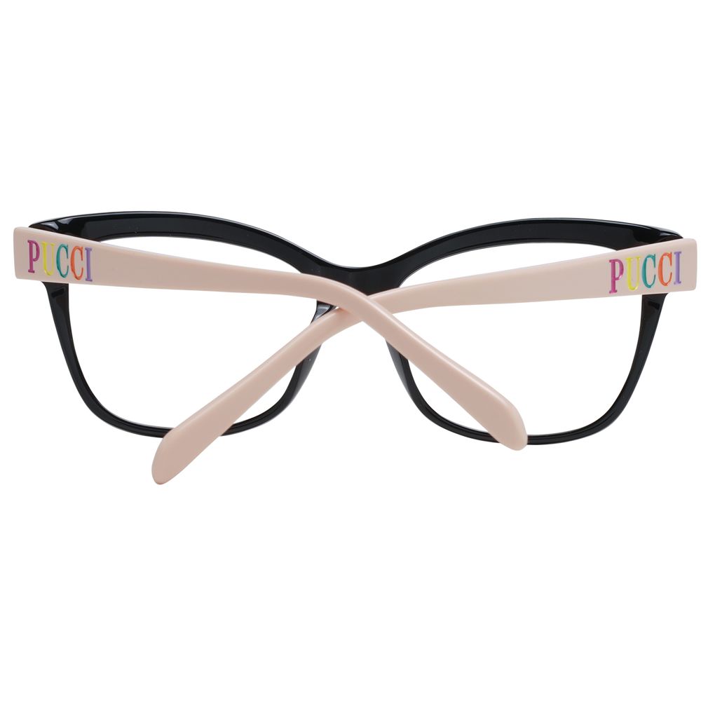 Black Women Glasses Frame Emilio Pucci
