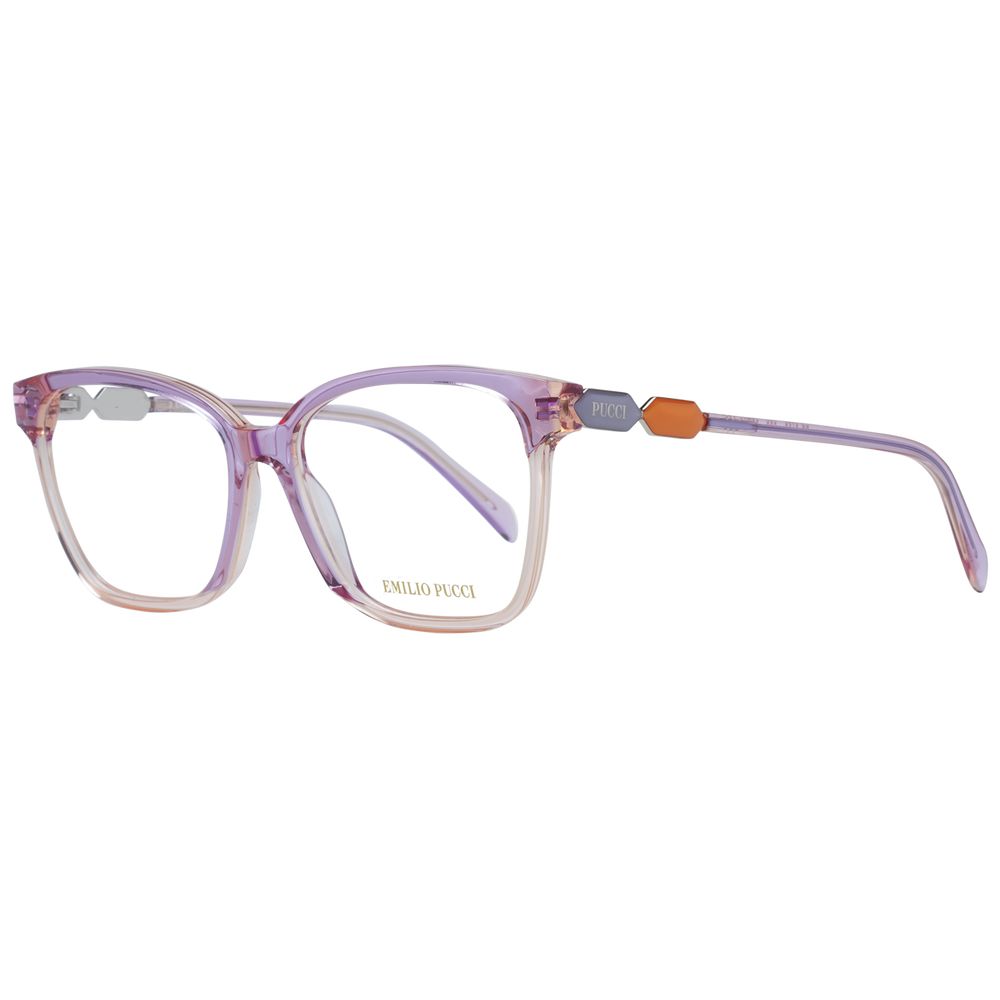 Purple Women Glasses Frame Emilio Pucci