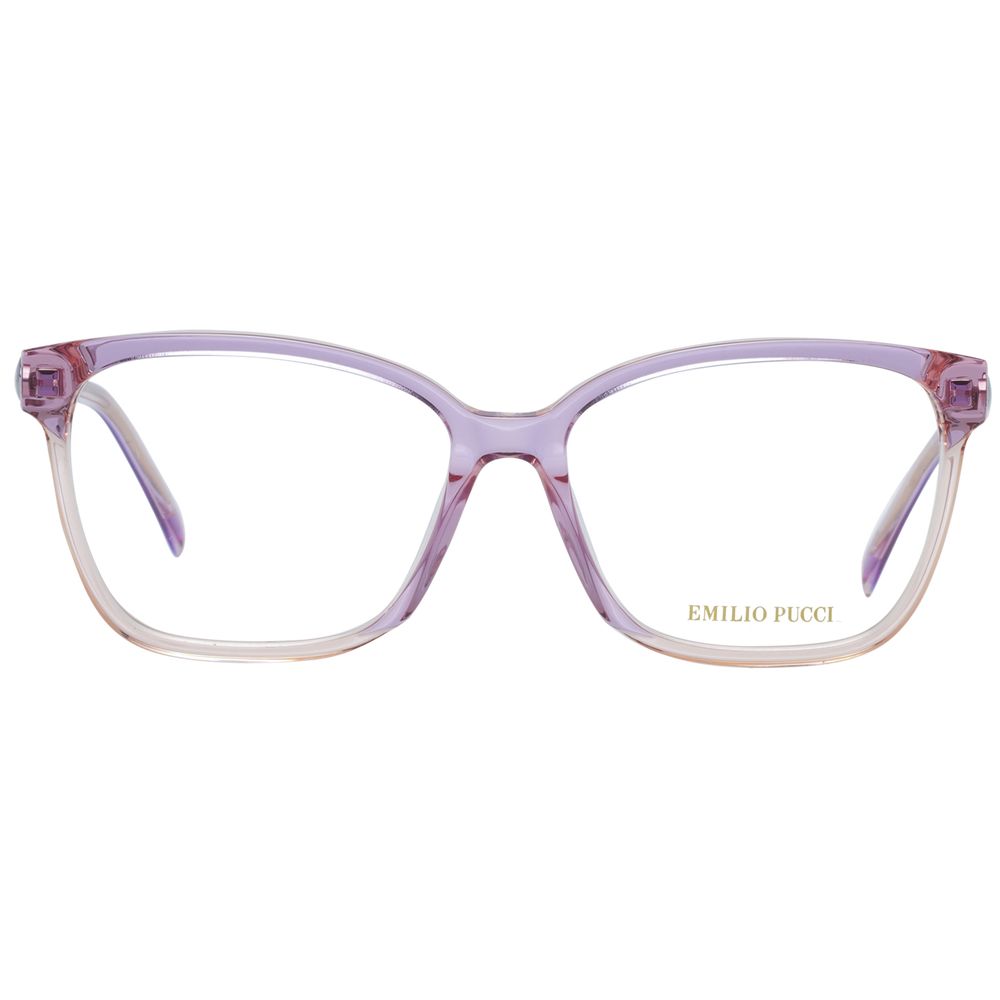 Purple Women Glasses Frame Emilio Pucci